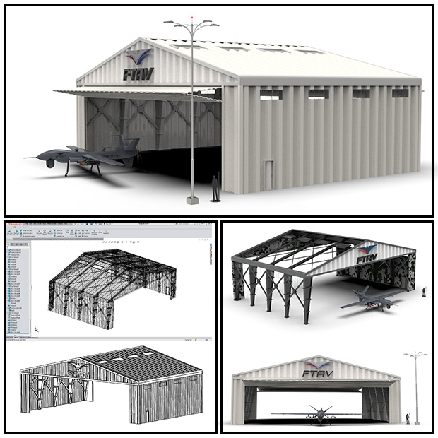 Structural Engineering - Aircraft Hangar